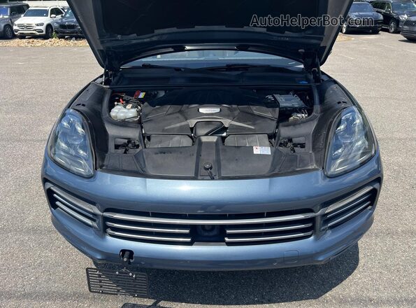 WP1AA2AY3LDA00801 2020 PORSCHE CAYENNE Синий Вид панели приборов