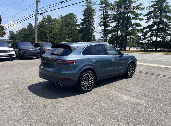 WP1AA2AY3LDA00801 2020 PORSCHE CAYENNE Синий Передняя правая четверть