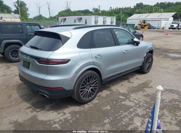 WP1AA2AY3LDA01463 2020 PORSCHE CAYENNE Серебряный Задняя правая четверть