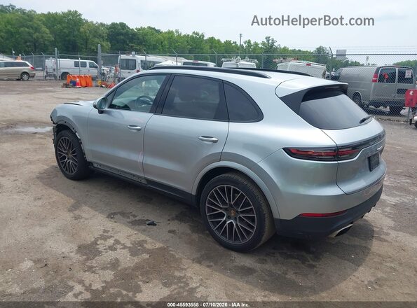 WP1AA2AY3LDA01463 2020 PORSCHE CAYENNE Серебряный Задняя левая четверть