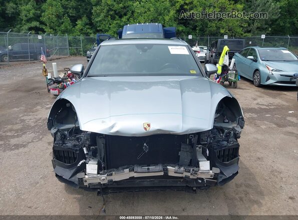 WP1AA2AY3LDA01463 2020 PORSCHE CAYENNE Серебряный Вид задней части салона