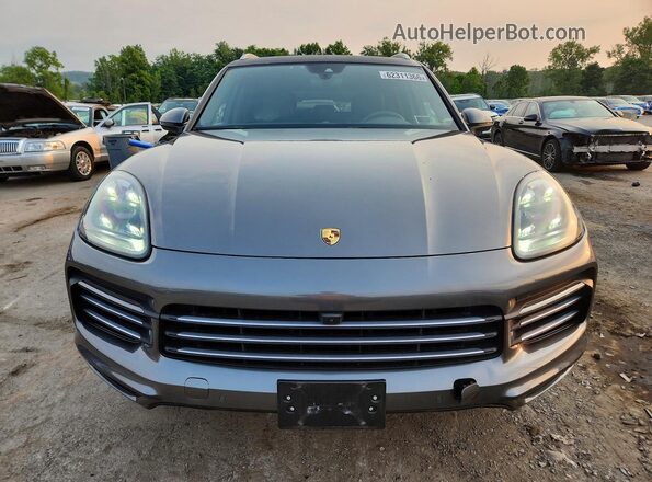 WP1AA2AY3NDA02518 2022 PORSCHE CAYENNE Gray Դիմացի տեսք
