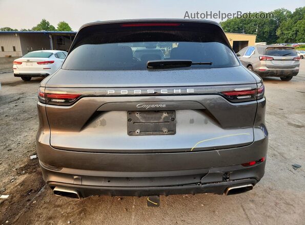 WP1AA2AY3NDA02518 2022 PORSCHE CAYENNE Gray Հետևի տեսք
