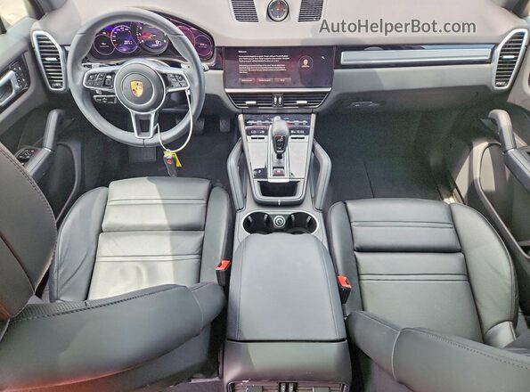 WP1AA2AY4PDA06922 2023 PORSCHE CAYENNE Черный Вид панели приборов