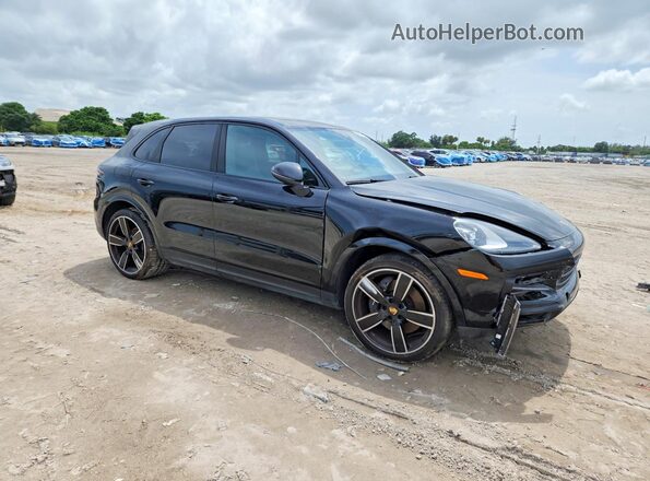 WP1AA2AY4PDA06922 2023 PORSCHE CAYENNE Черный Передняя правая четверть