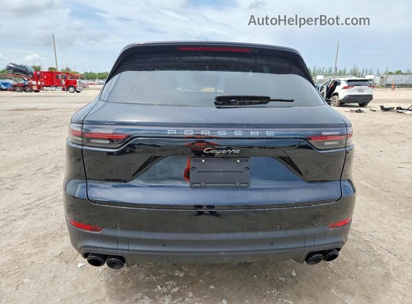 WP1AA2AY4PDA06922 2023 PORSCHE CAYENNE Черный Вид сзади