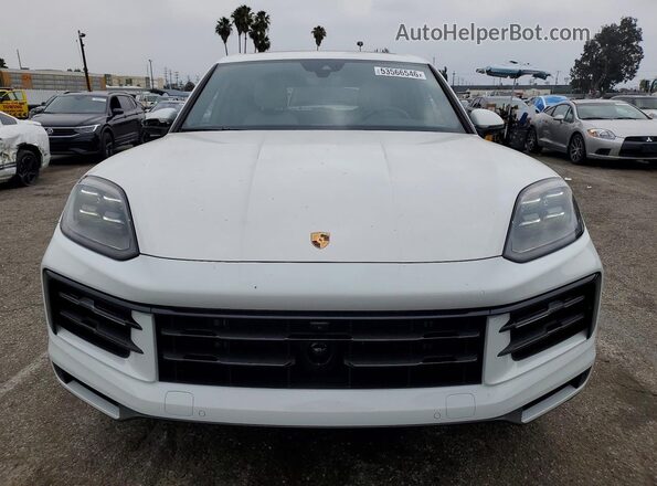 WP1AA2AY4SDA01874 2025 PORSCHE CAYENNE White Widok z przodu