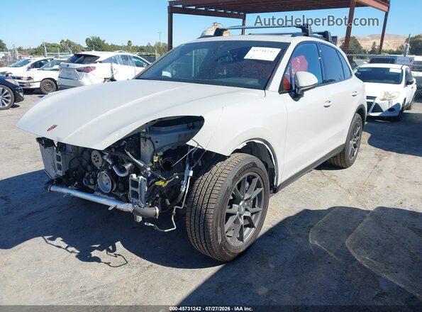 WP1AA2AY4TDA01827 2026 PORSCHE CAYENNE Gray წინა მარცხენა ხედი სამი მეოთხედიდან