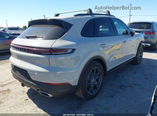 WP1AA2AY4TDA01827 2026 PORSCHE CAYENNE Gray უკანა მარჯვენა
