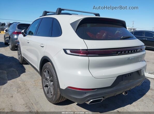 WP1AA2AY4TDA01827 2026 PORSCHE CAYENNE Gray უკანა მარცხენა