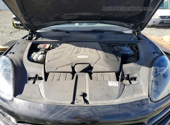 WP1AA2AY5KDA06579 2019 PORSCHE CAYENNE Black Engine compartment view