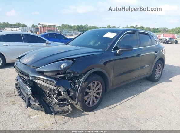 WP1AA2AY5LDA04476 2020 PORSCHE CAYENNE Black Передня ліва чверть