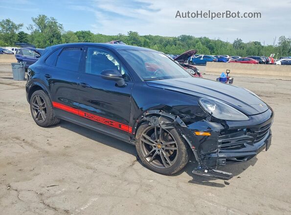WP1AA2AY5LDA04767 2020 PORSCHE CAYENNE Черный Передняя правая четверть