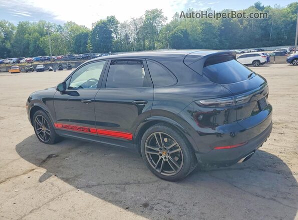 WP1AA2AY5LDA04767 2020 PORSCHE CAYENNE Черный Задняя левая четверть