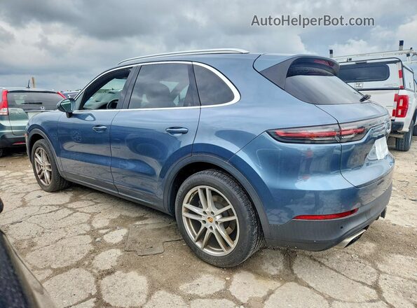 WP1AA2AY6KDA06803 2019 PORSCHE CAYENNE Blue Tył lewy