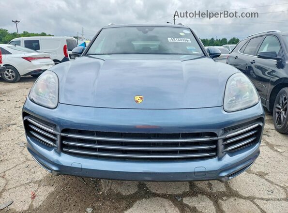 WP1AA2AY6KDA06803 2019 PORSCHE CAYENNE Blue Widok z przodu