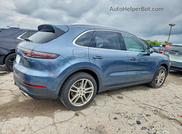 WP1AA2AY6KDA06803 2019 PORSCHE CAYENNE Blue Tył prawy