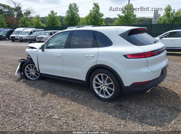 WP1AA2AY6RDA12126 2024 PORSCHE CAYENNE White Rear left