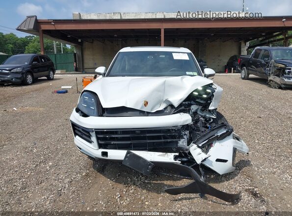 WP1AA2AY6RDA12126 2024 PORSCHE CAYENNE White Instrument cluster view