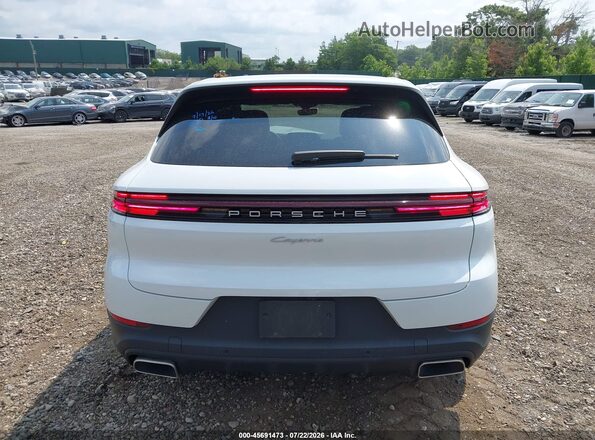 WP1AA2AY6RDA12126 2024 PORSCHE CAYENNE White 