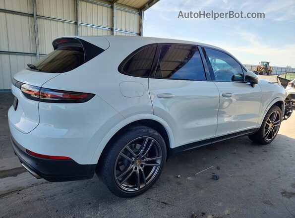 WP1AA2AY7KDA03277 2019 PORSCHE CAYENNE Белый Задняя правая четверть