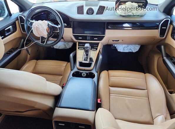 WP1AA2AY7KDA03277 2019 PORSCHE CAYENNE Белый Вид панели приборов