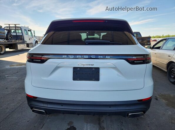 WP1AA2AY7KDA03277 2019 PORSCHE CAYENNE Белый Вид сзади