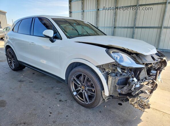 WP1AA2AY7KDA03277 2019 PORSCHE CAYENNE Белый Передняя правая четверть