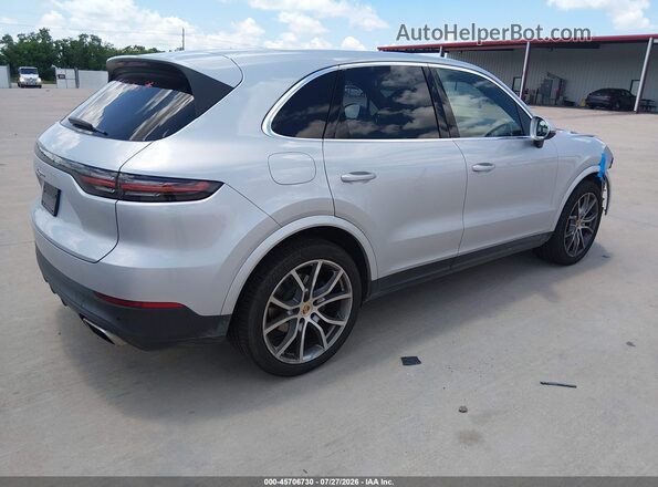 WP1AA2AY7KDA12609 2019 PORSCHE CAYENNE Silver Հետևի աջ
