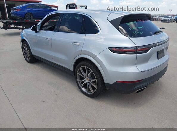 WP1AA2AY7KDA12609 2019 PORSCHE CAYENNE Silver Հետևի ձախ