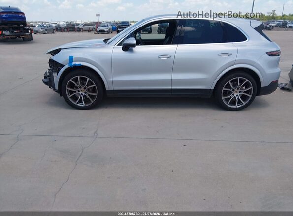 WP1AA2AY7KDA12609 2019 PORSCHE CAYENNE Silver Սալոնի 360 աստիճան տեսք
