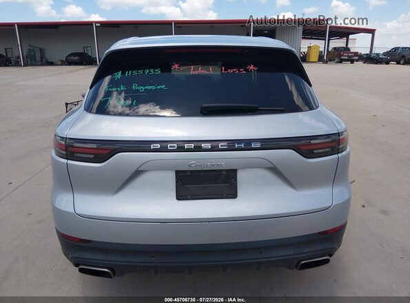 WP1AA2AY7KDA12609 2019 PORSCHE CAYENNE Silver 