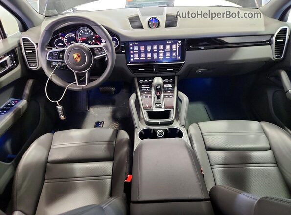 WP1AA2AY7PDA05165 2023 PORSCHE CAYENNE Black Вид панелі приладів