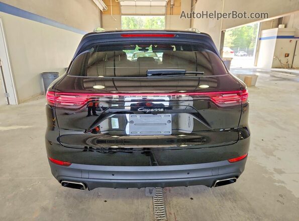 WP1AA2AY7PDA05165 2023 PORSCHE CAYENNE Black Вид ззаду