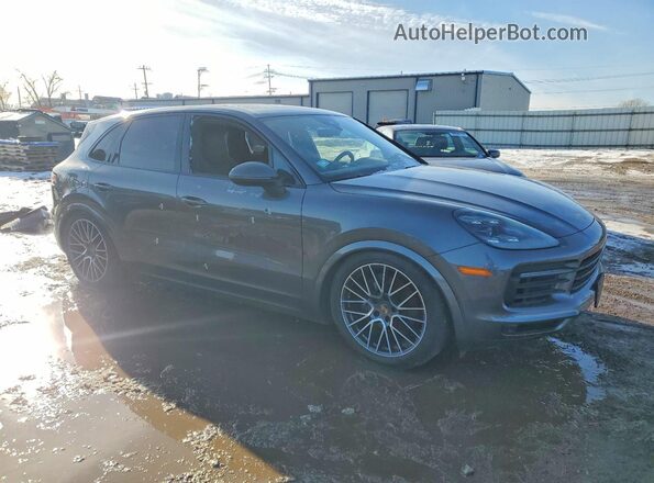 WP1AA2AY8LDA01507 2020 PORSCHE CAYENNE Серый Передняя правая четверть