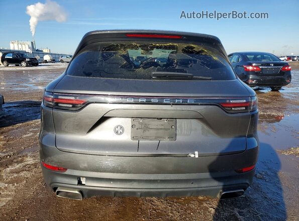 WP1AA2AY8LDA01507 2020 PORSCHE CAYENNE Серый Вид сзади