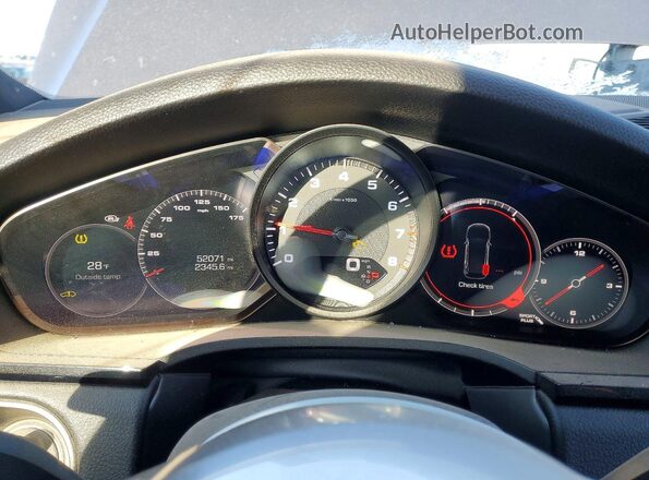 WP1AA2AY8LDA01507 2020 PORSCHE CAYENNE Серый Вид щитка приборов