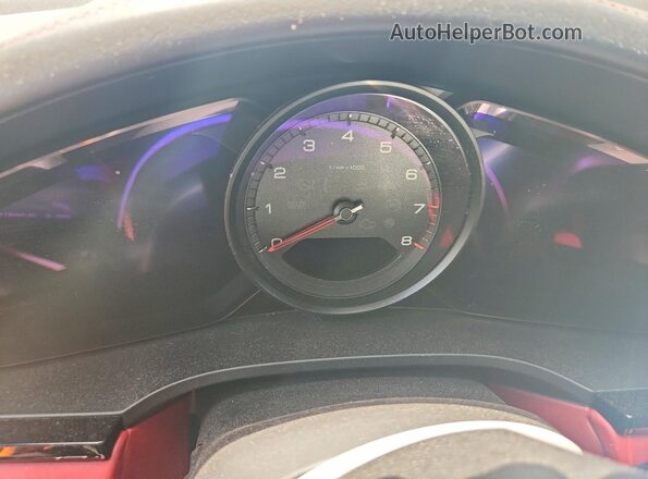 WP1AA2AY8PDA01979 2023 PORSCHE CAYENNE White Вид щитка приладів