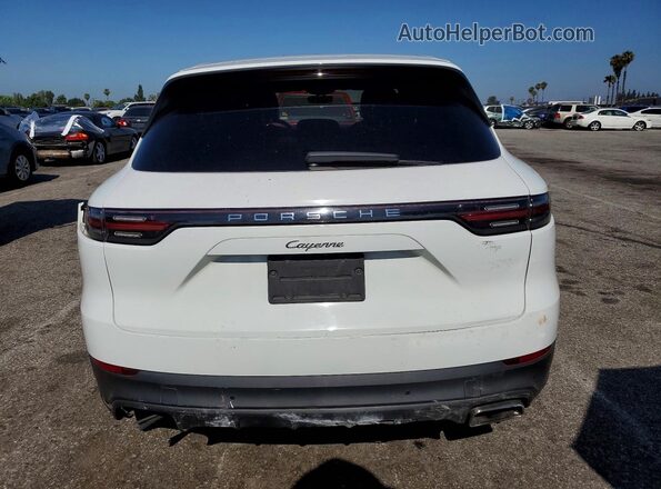 WP1AA2AY9KDA04026 2019 PORSCHE CAYENNE White Вид ззаду