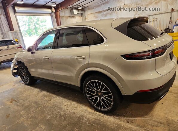 WP1AA2AY9LDA06554 2020 PORSCHE CAYENNE Cream უკანა მარცხენა