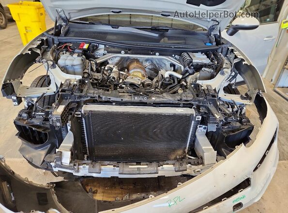 WP1AA2AY9LDA06554 2020 PORSCHE CAYENNE Cream ძრავის განყოფილების ხედი