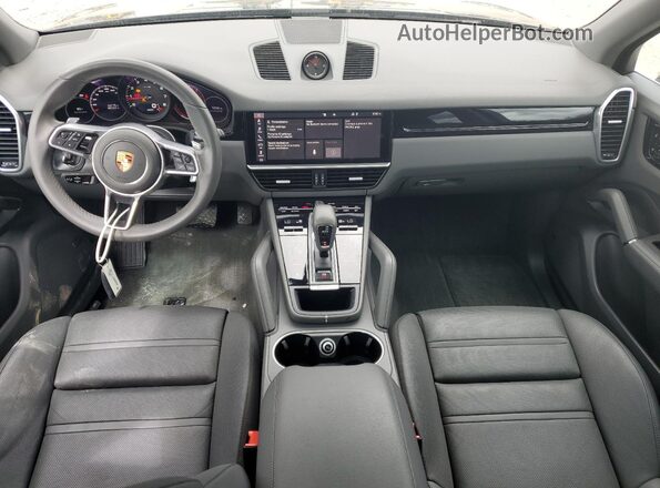WP1AA2AY9MDA10444 2021 PORSCHE CAYENNE Charcoal Вид панелі приладів