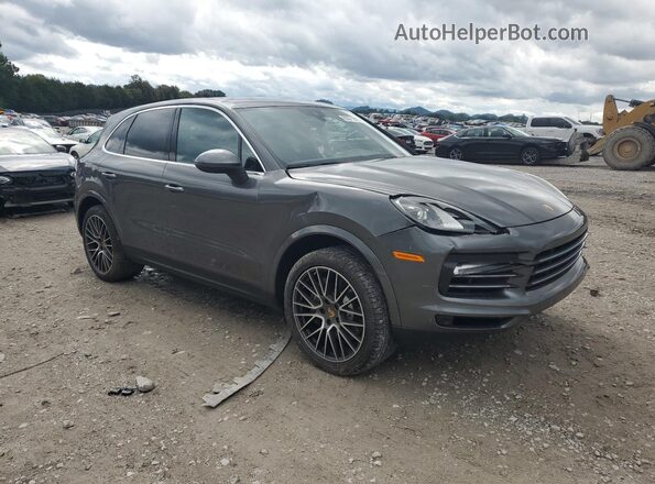 WP1AA2AY9MDA10444 2021 PORSCHE CAYENNE Charcoal Передня права чверть
