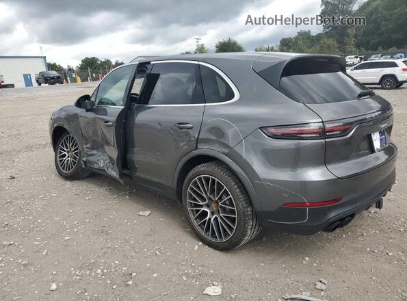 WP1AA2AY9MDA10444 2021 PORSCHE CAYENNE Charcoal Задня ліва чверть