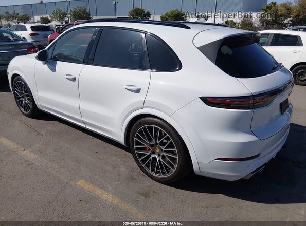 WP1AA2AYXKDA01619 2019 PORSCHE CAYENNE White Հետևի ձախ