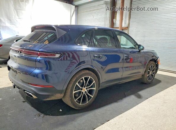 WP1AA2AYXSDA05038 2025 PORSCHE CAYENNE Blue Trasero derecho