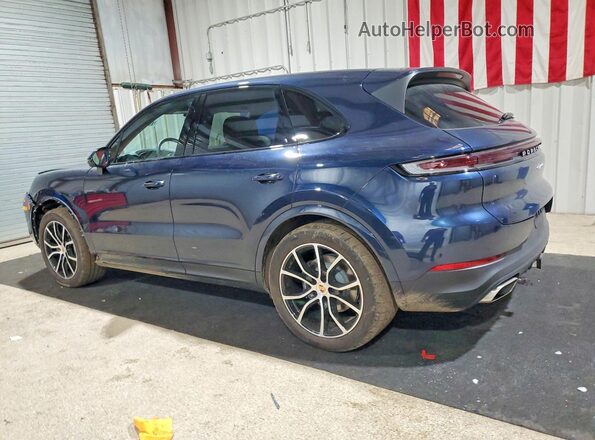 WP1AA2AYXSDA05038 2025 PORSCHE CAYENNE Blue Trasero izquierdo