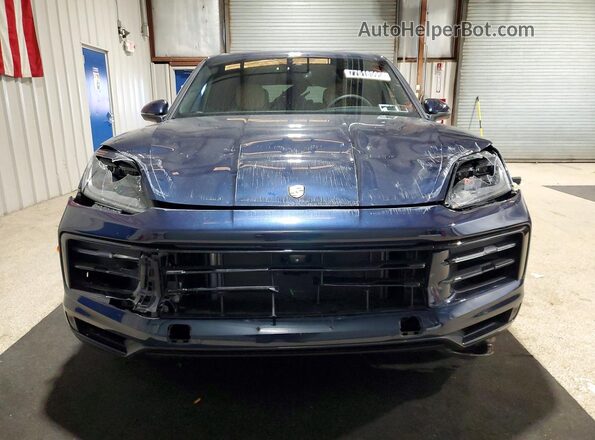 WP1AA2AYXSDA05038 2025 PORSCHE CAYENNE Blue Vista frontal