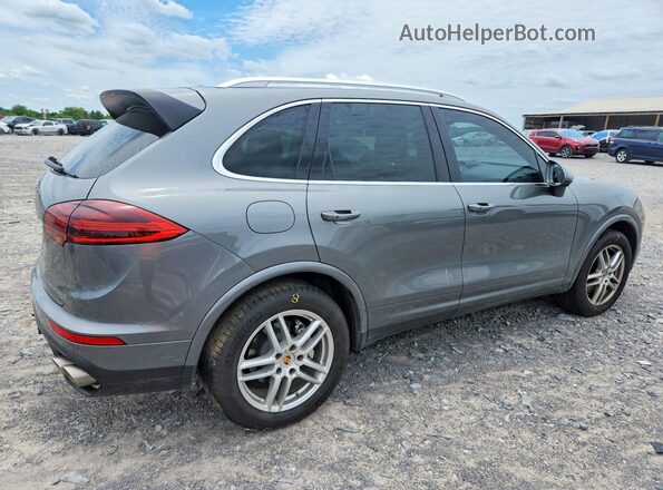 WP1AB2A24HLA53092 2017 PORSCHE CAYENNE Gray უკანა მარჯვენა
