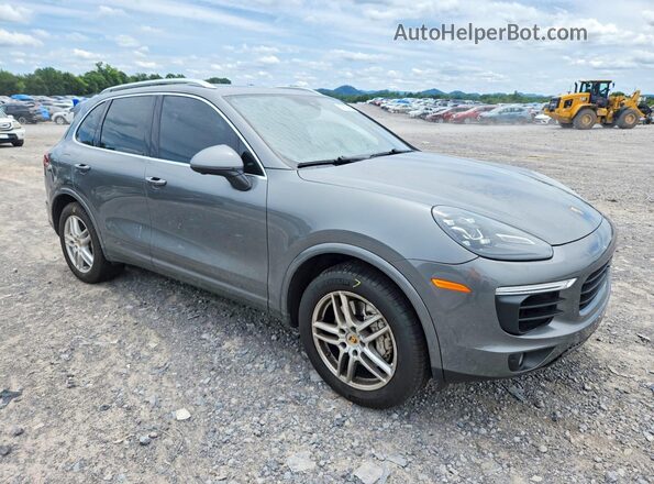 WP1AB2A24HLA53092 2017 PORSCHE CAYENNE Gray წინა მარჯვენა